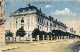 Bild einer Postkarte aus Sankt Pölten